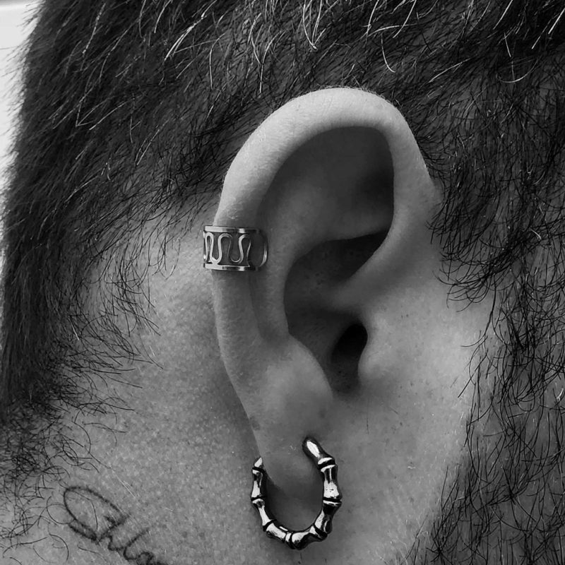Earcuff curvi solitario