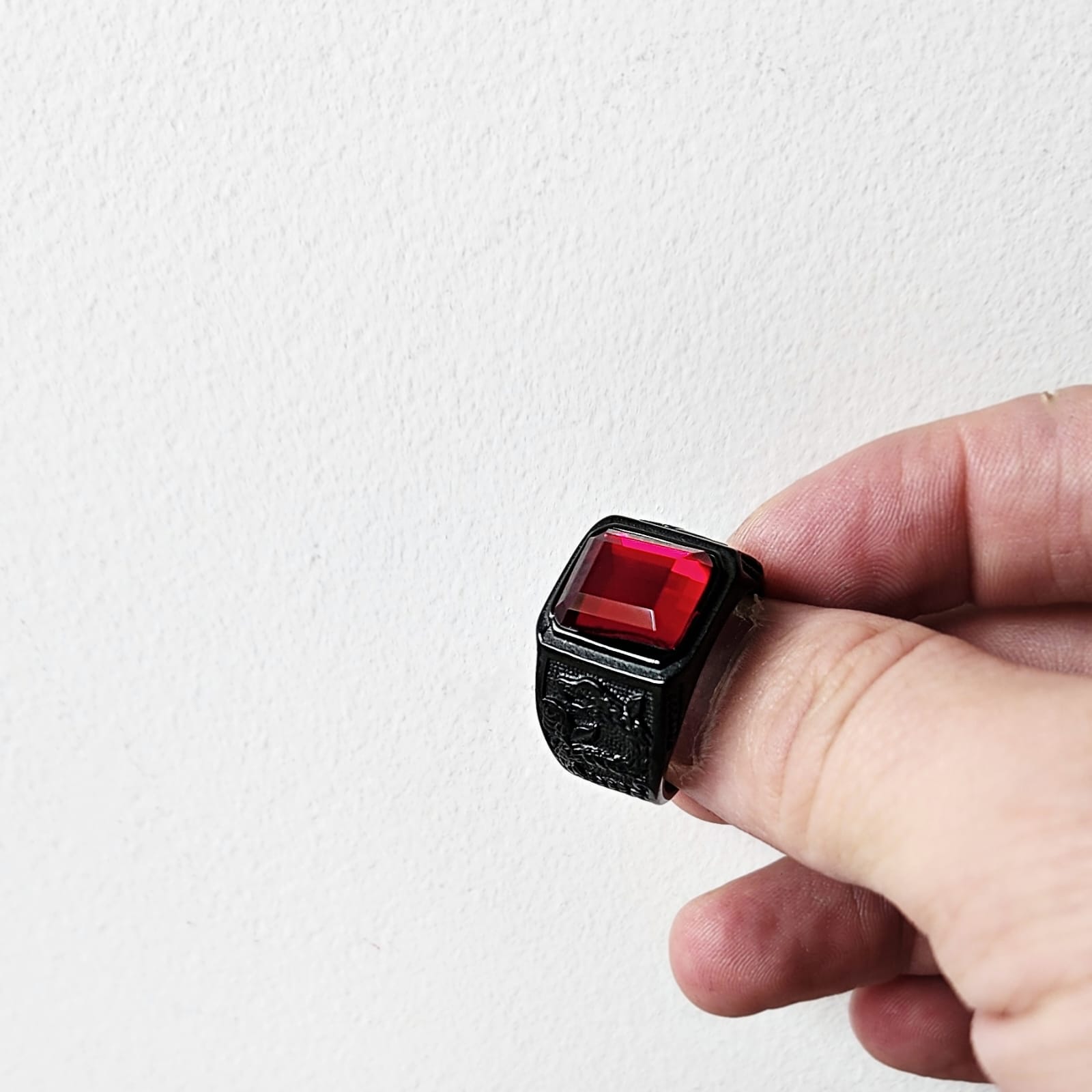 Red Snake Ring