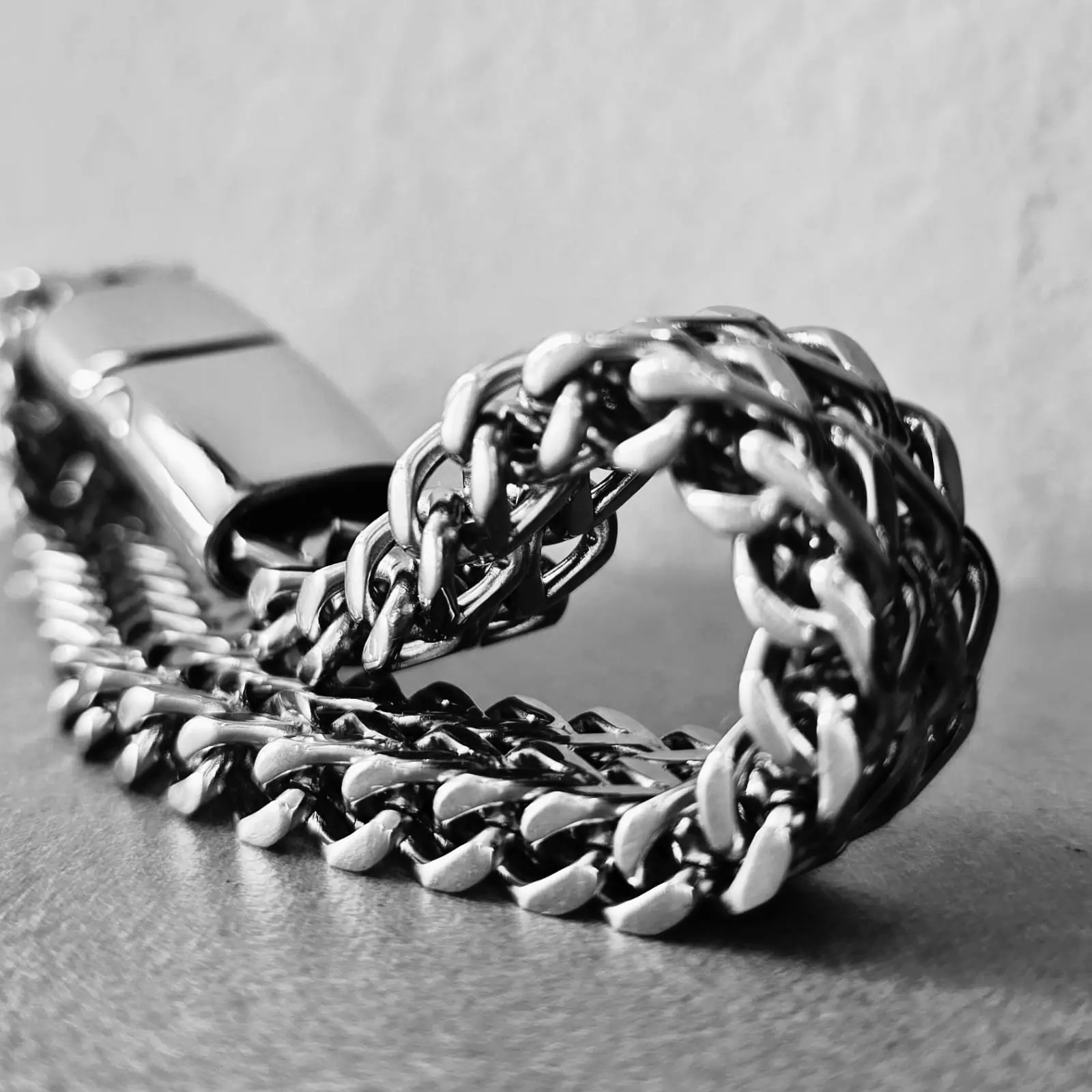Doblecaña Silver Brazalete