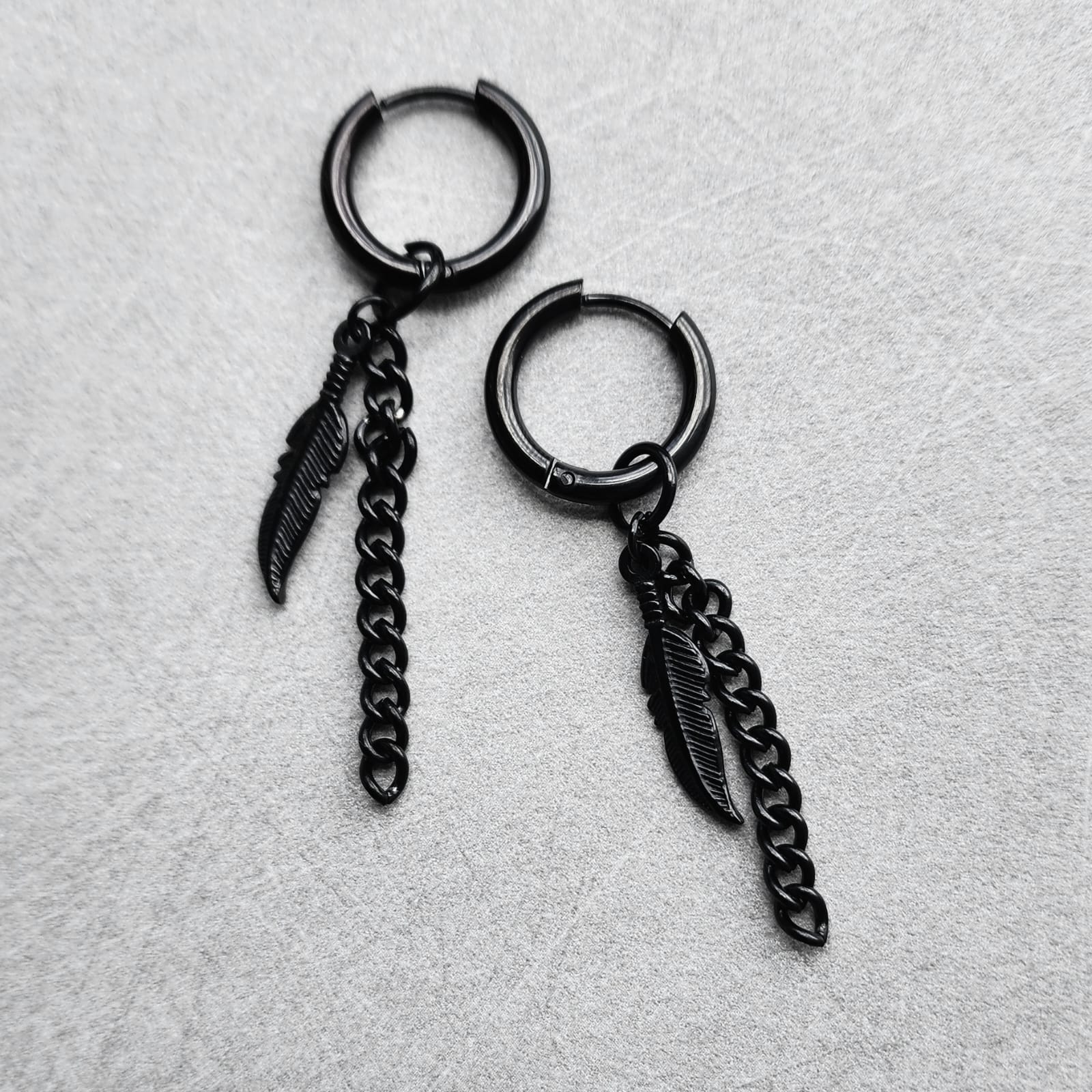 Black Feather Candongas