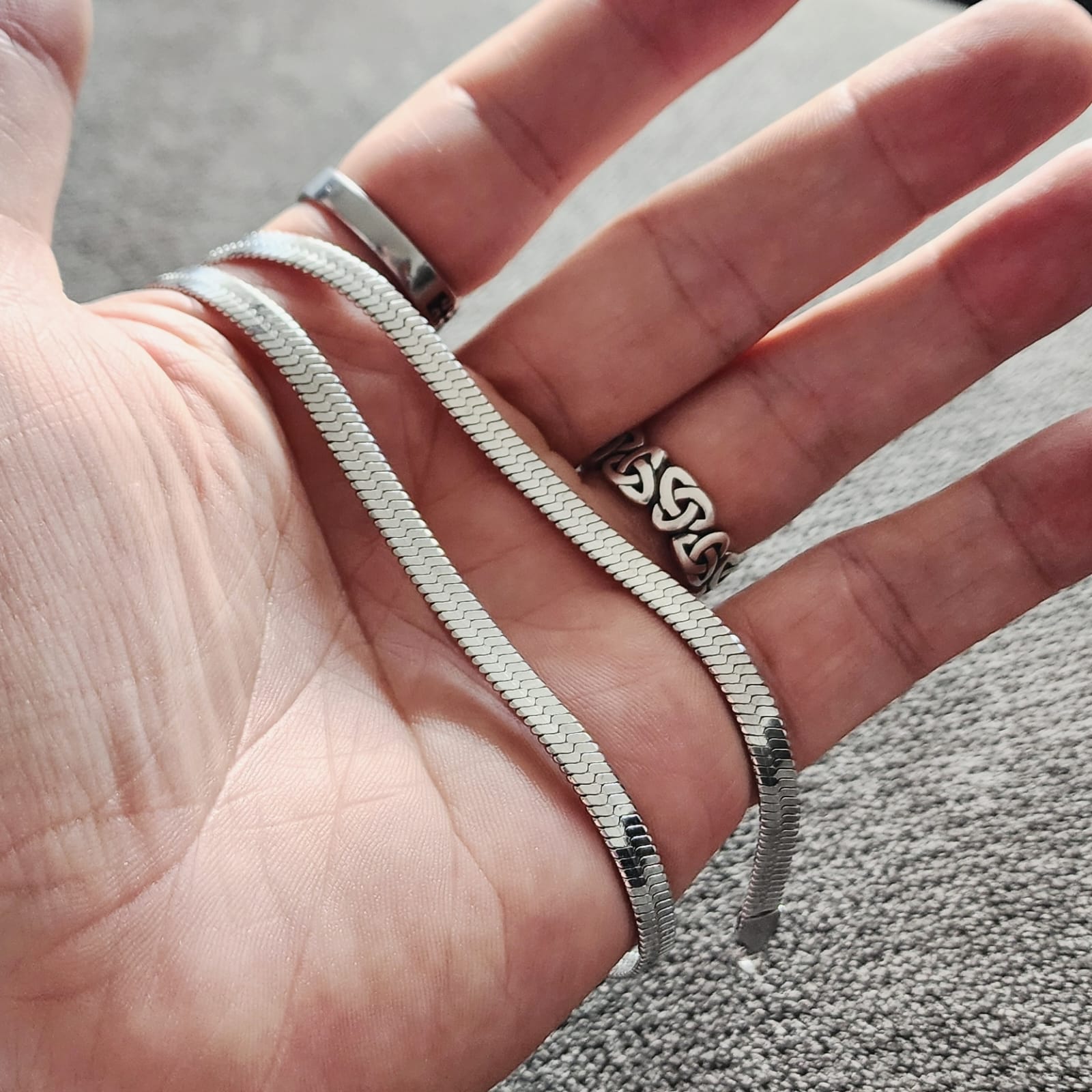 Faraon silver Chain