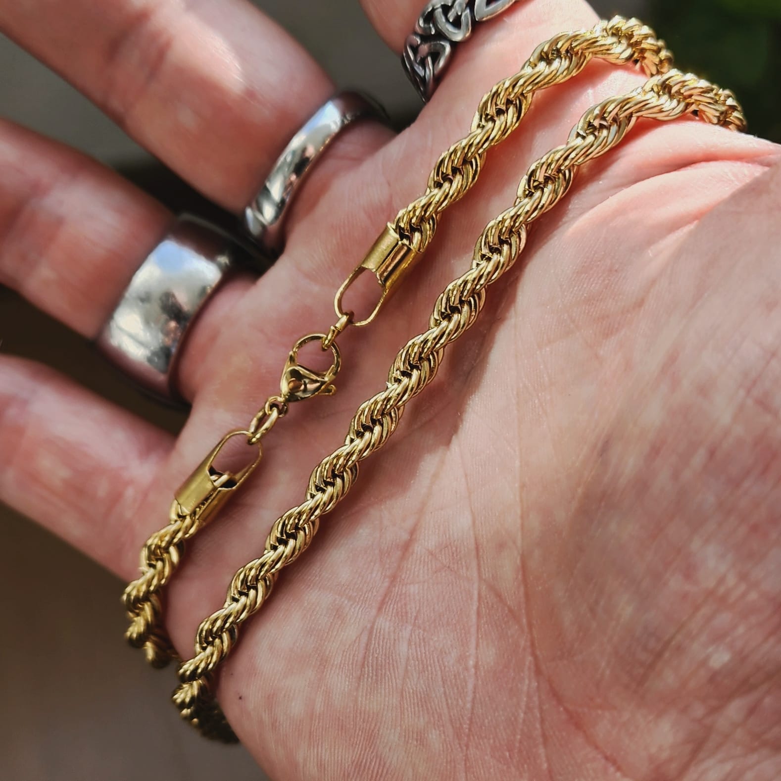 Trenza gold 5 mm Chain